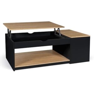 Table Basse Rectangulaire Relevable ELEA IDMarket - Plateau